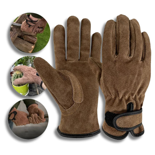 Gants de Jardinage Cuir 1