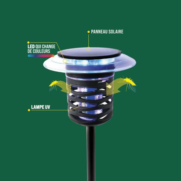 Lampe Solaire Barrage aux Insectes - VENTEO – Image 7