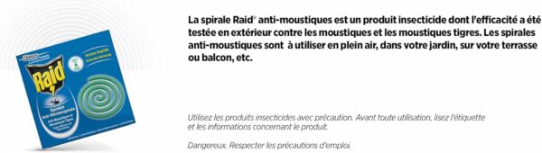 Spirales RAID Extérieures Anti-Moustiques – Image 8