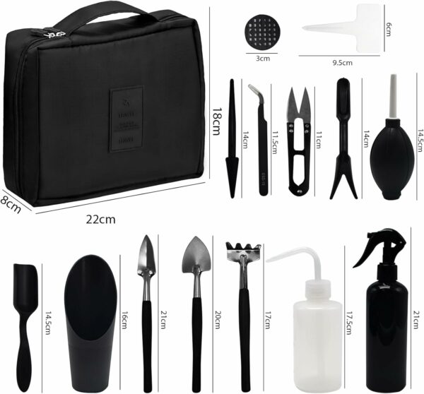 JNUYISW Kit D'outils de Jardin 17 Pièces – Image 7