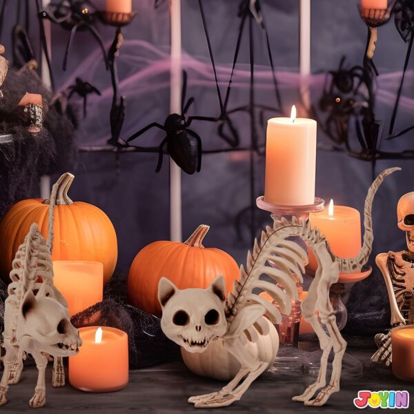 JOYIN Lot de 2 décorations d'halloween en Forme de Chat – Image 7