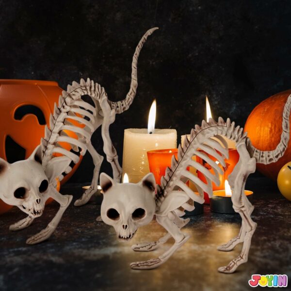 JOYIN Lot de 2 décorations d'halloween en Forme de Chat – Image 8