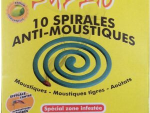 Anti moustiques spirales les 10 pièces Subito