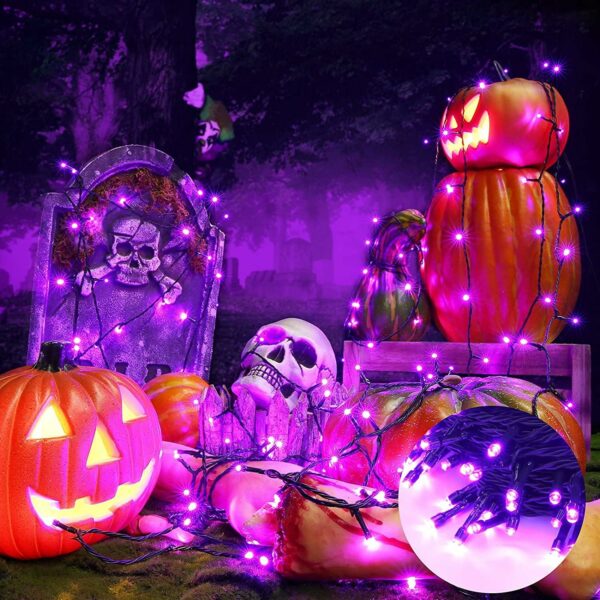 BrizLabs Halloween Décoration Guirlandes Lumineuses, 20M 200 LED – Image 2