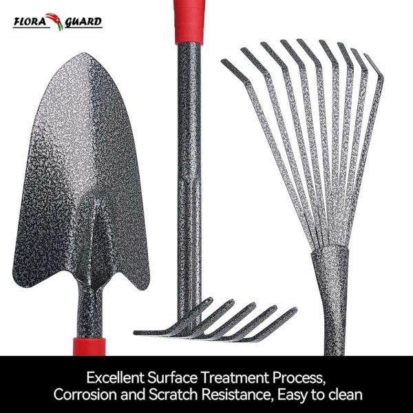 FLORA GUARD Outils de Jardin, Ensemble d'outils de Jardin 6 pièces – Image 4