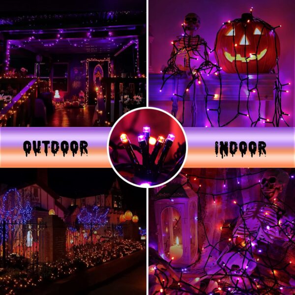 NEXVIN Halloween Decoration Exterieur, Guirlande Lumineuse – Image 6